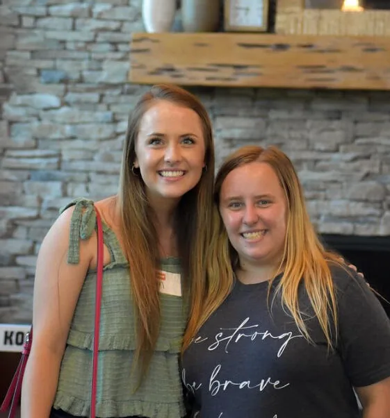 Two friends together at Kairos
