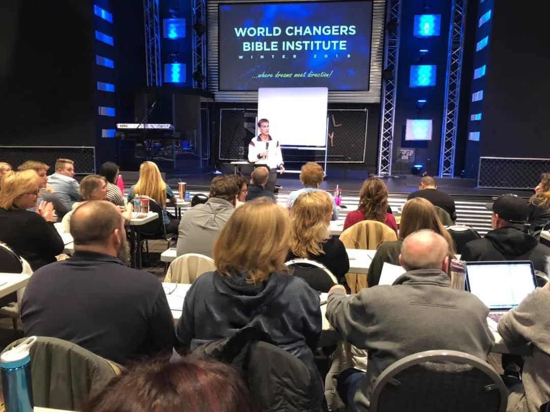 A World Changers Bible Institute class at Joy Church