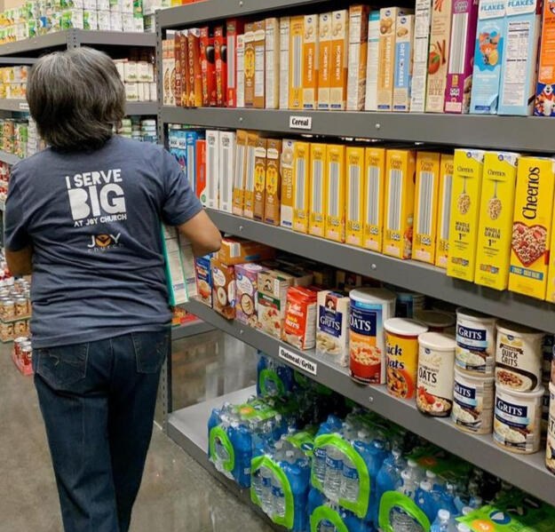 The Pantry serving the community