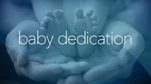 Baby Dedication