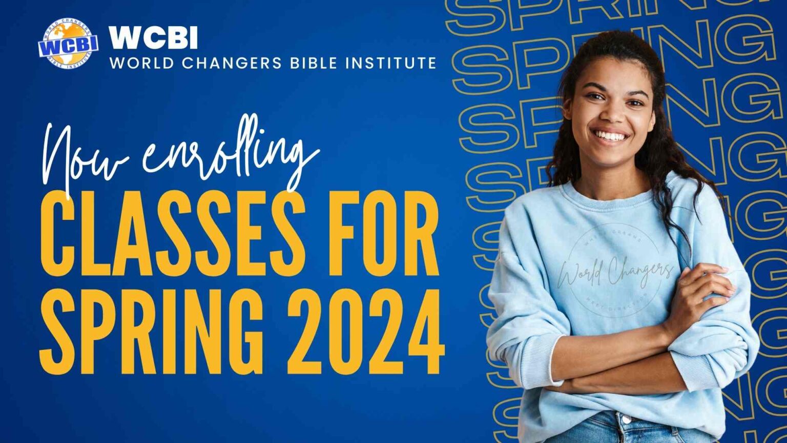 Joy Church WCBI Spring 2024 Classes Now Enrolling